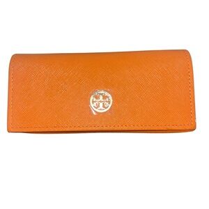 Tory Burch Bright Orange Sunglasses Case